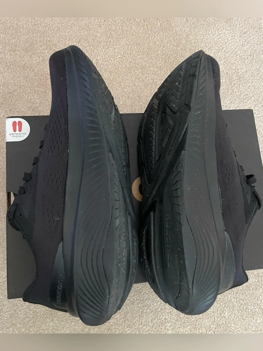 Saucony Echelon 10 Triple Black Women's Athletic Shoes